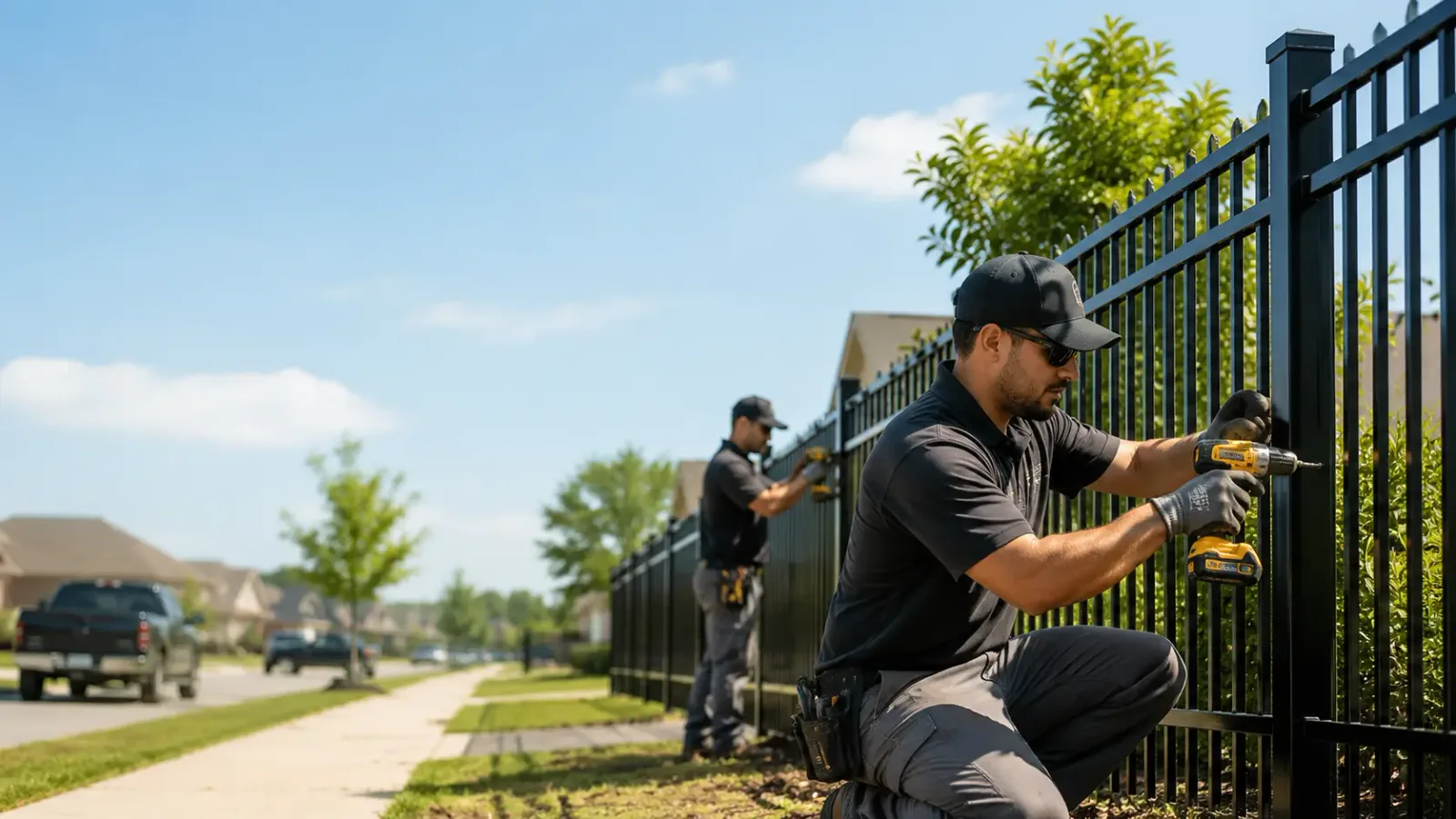 Metal Fence Installation in Monticello, MN